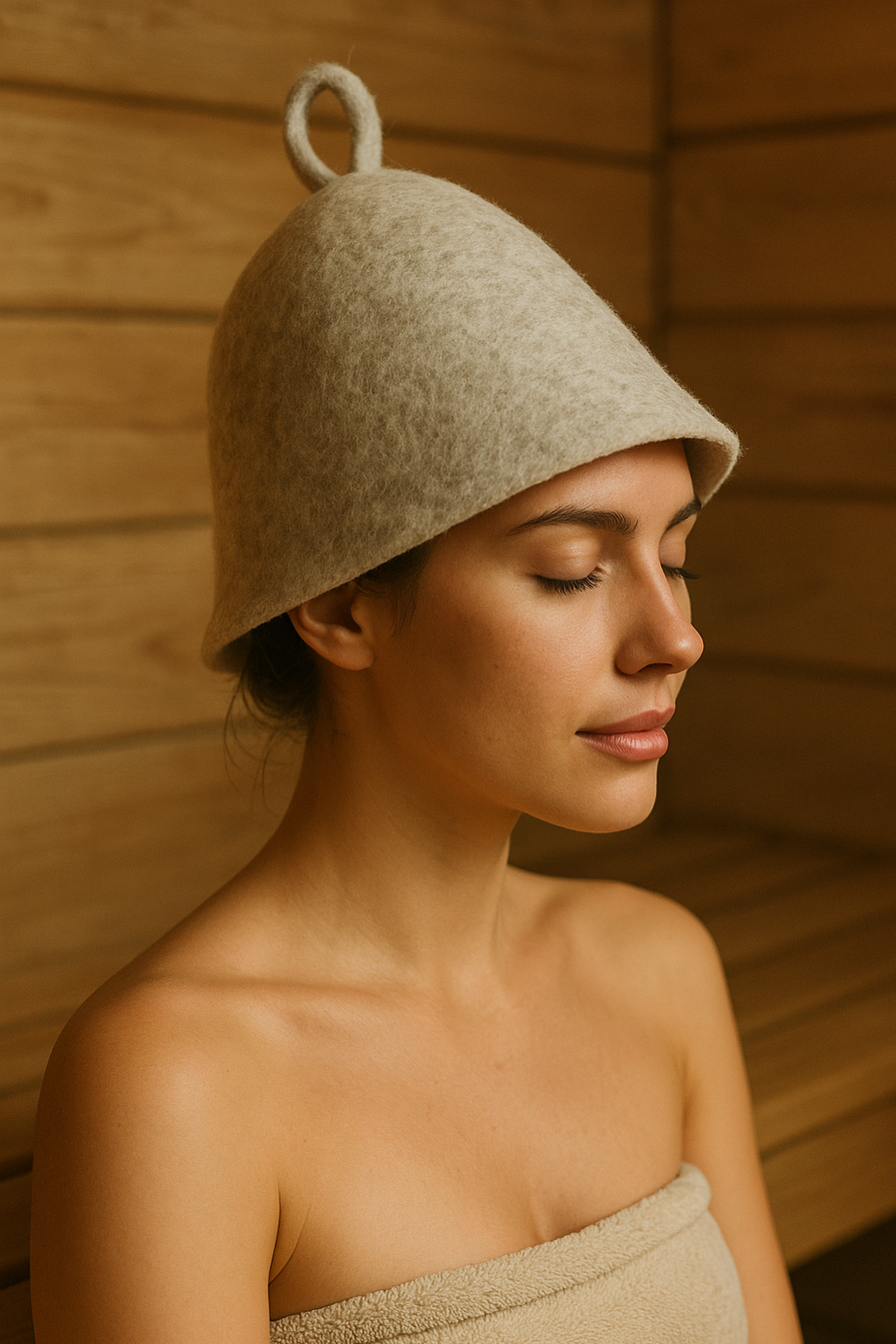 Sauna Hat - Protect Your Hair & Sauna Longer