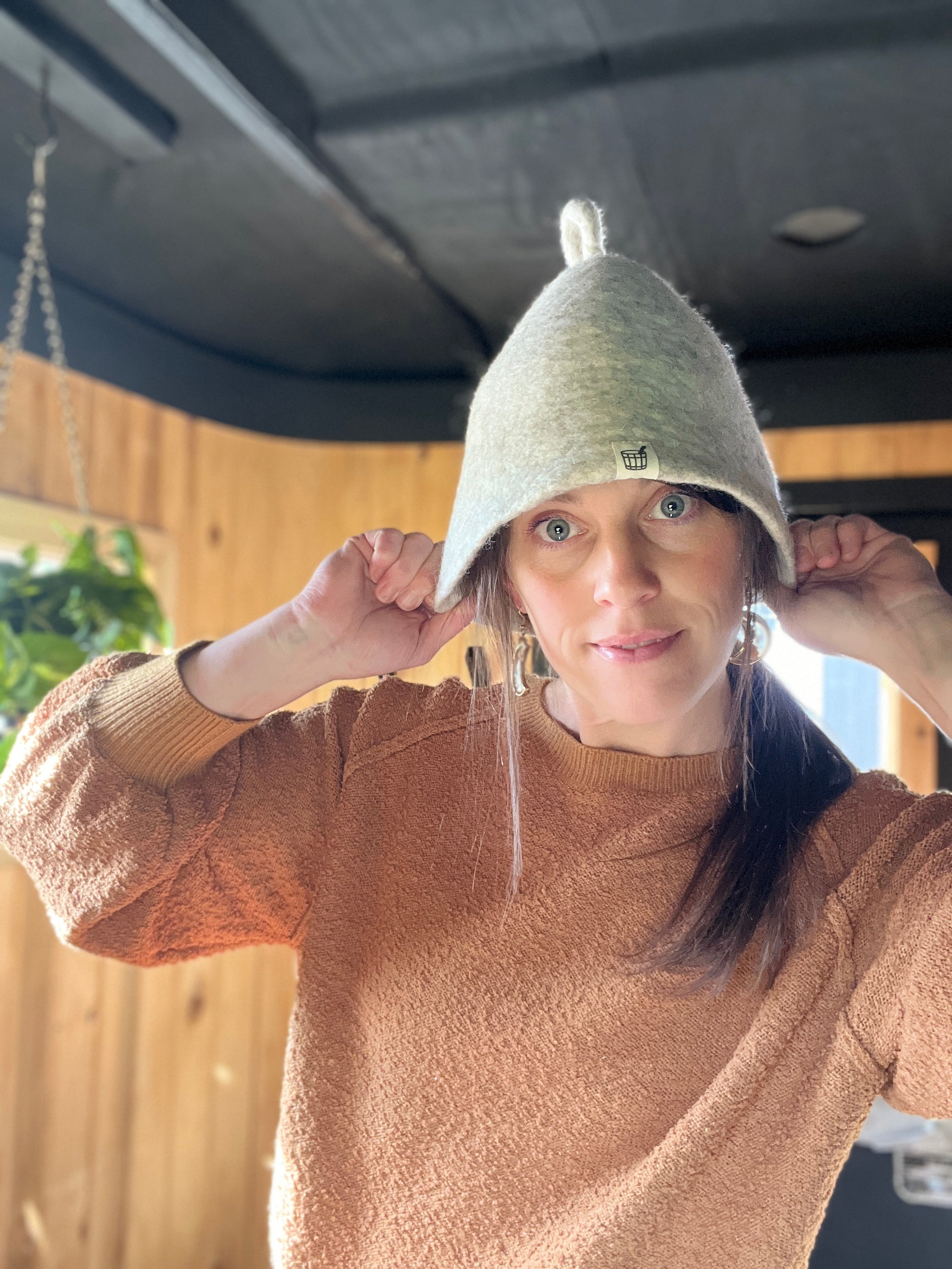 NF member限定 NF Sauna Hat Amazon.com : Nordicool Viking Sauna Hat for Men and Women – Wool
