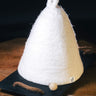 Cult of Sauna hat in Fjord Ice white wool felt